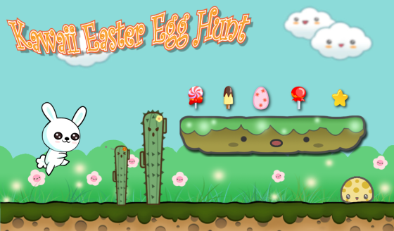 Kawaii Easter Egg Hunt – Run Bunny Run